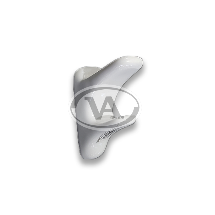 APE4K Percha Doble Compacto Adhesivo Blanco - Imagen 1