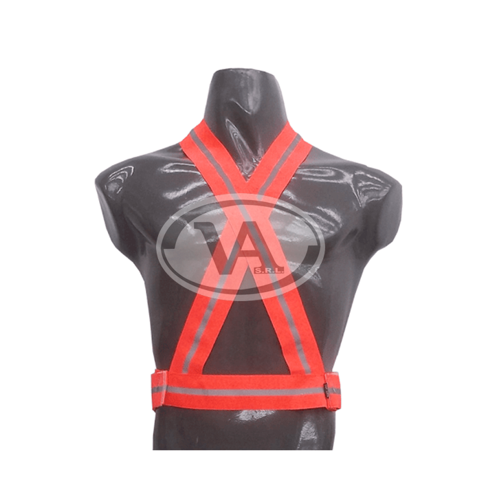550098 Bandolera Naranja Fluor Con Reflector Top-Sale - Imagen 1