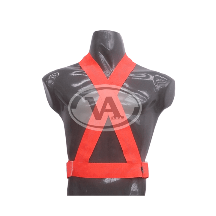 550099 Bandolera Naranja Fluor Sin Refector Top-Sale - Imagen 1