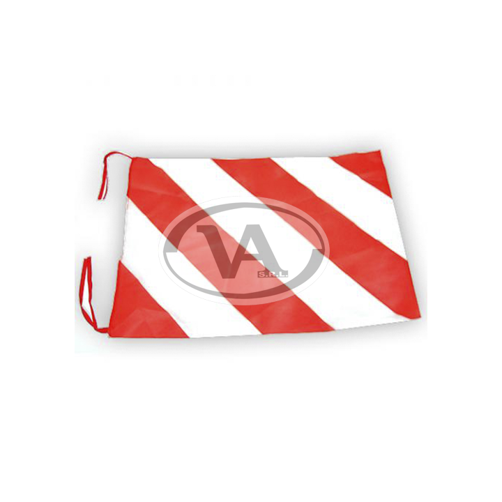 550100 Bandera De Señalización Roja/Blanca - Imagen 1