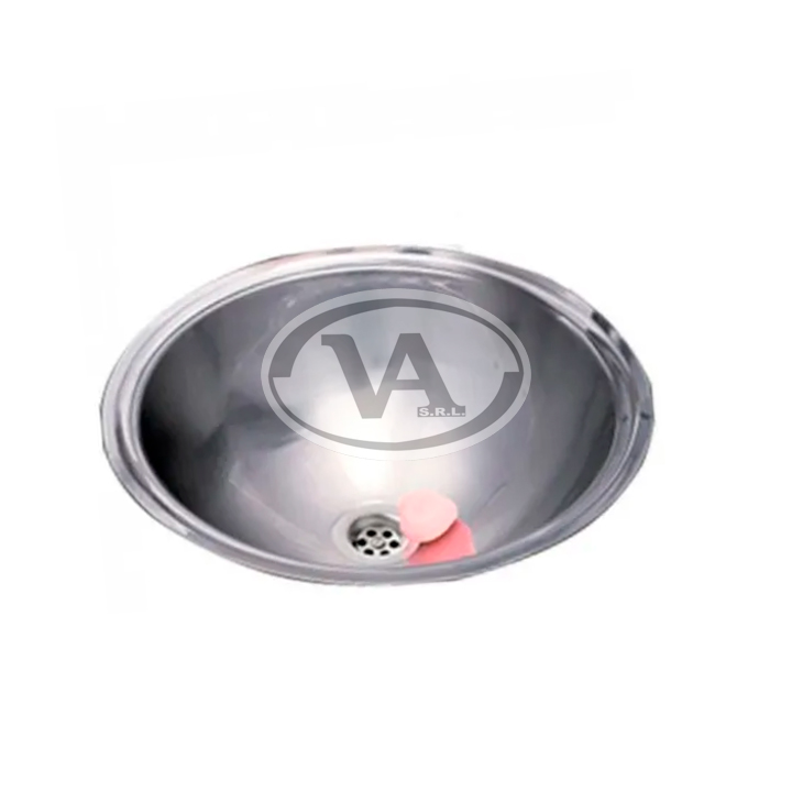 O-340L Pileta A304 Acero Inoxidable con Soporte - Imagen 1