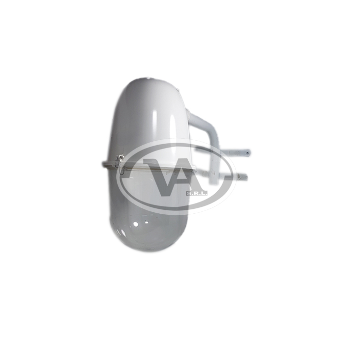 715 Farol Para Calle Pera Con Caño Blanco - Imagen 1