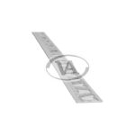 Varilla Aluminio Atrim en L 10X2.50mm Cromo Brillante