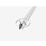 Listello Atrim Aluminio Redondo 14X9X2.45 Cromo
