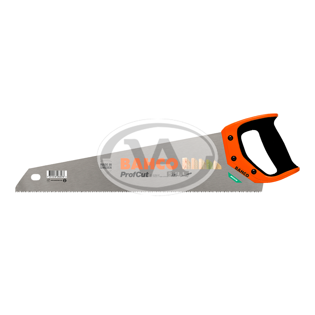 16a7e49b532cb33f Serrucho universal afilable para plásticos / laminados / madera / metales suaves PC-FILE 19"-475mm - Imagen 1