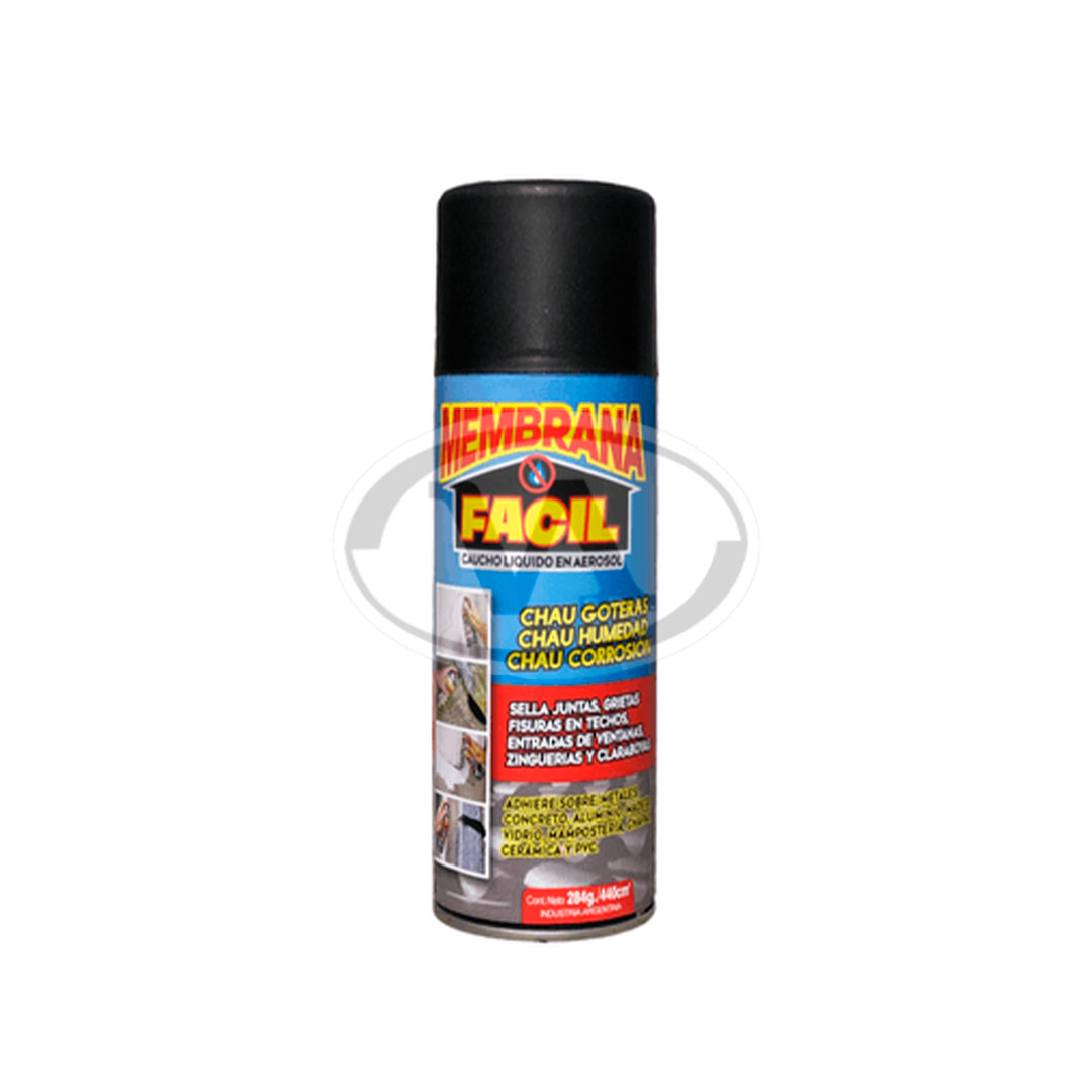 Membrana-Facil-negro Membrana facil en aerosol sellador multiuso Negro 440 cc - Imagen 1